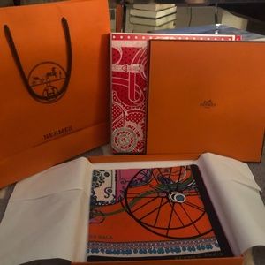 Hermes Accessories - Hermes Coupe De Gala Silk Scarf - New with Tags Hermes Accessories - Hermes Coupe De Gala Silk Scarf - New with Tags